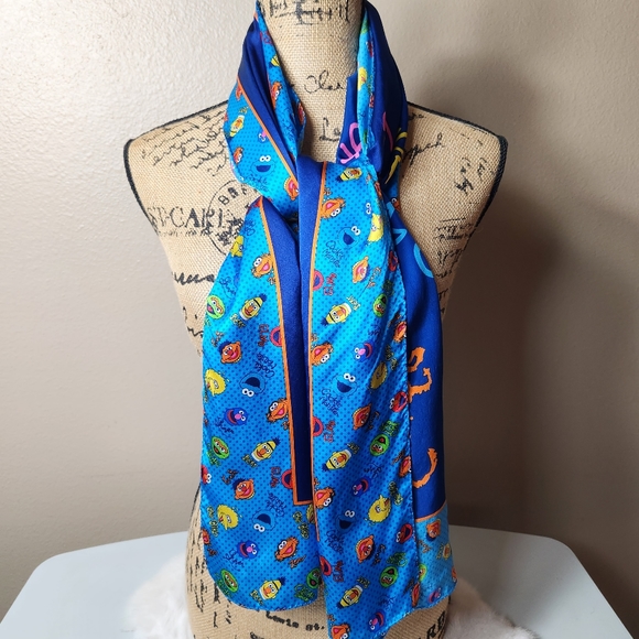 Sesame Street Accessories Sesame Street Characters Silk Oblong